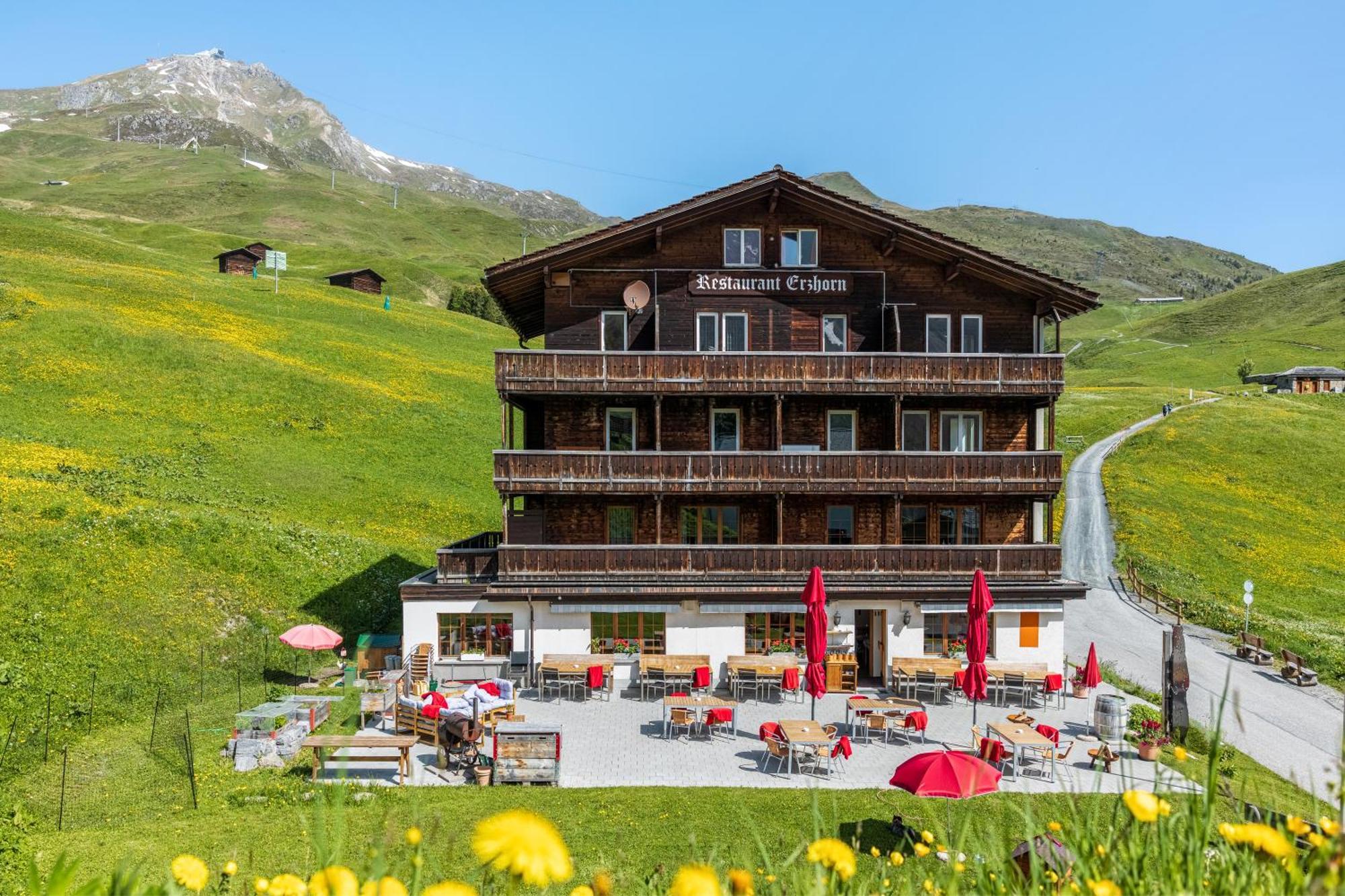 Erzhorn Hotel Arosa Buitenkant foto