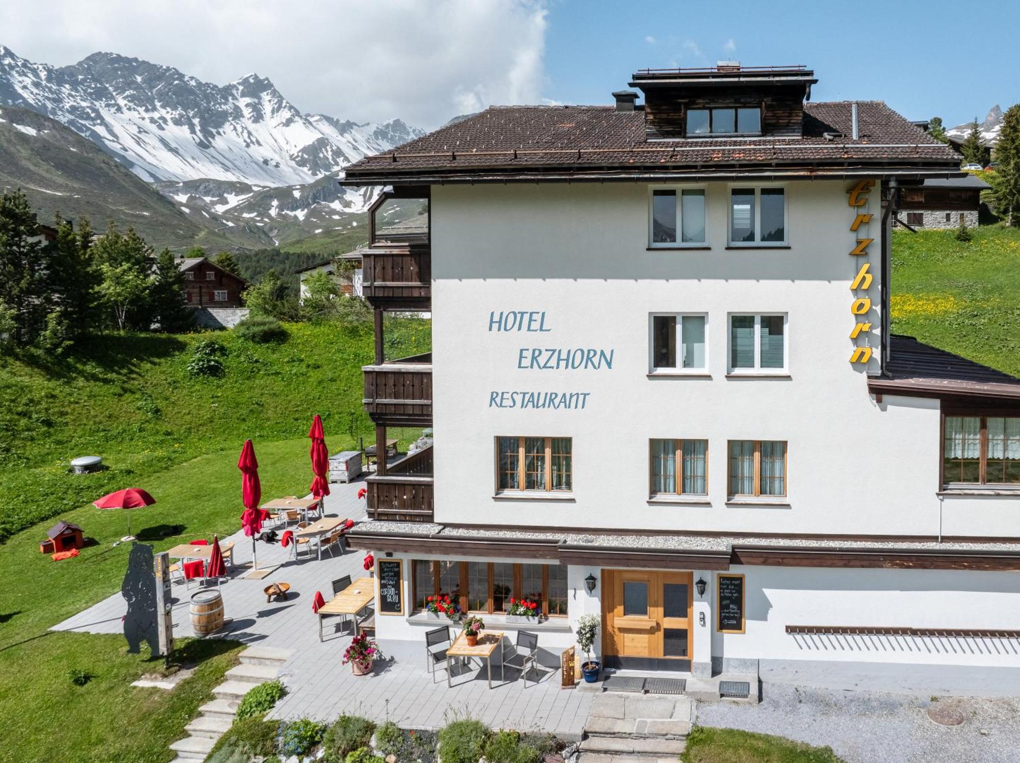 Erzhorn Hotel Arosa Buitenkant foto
