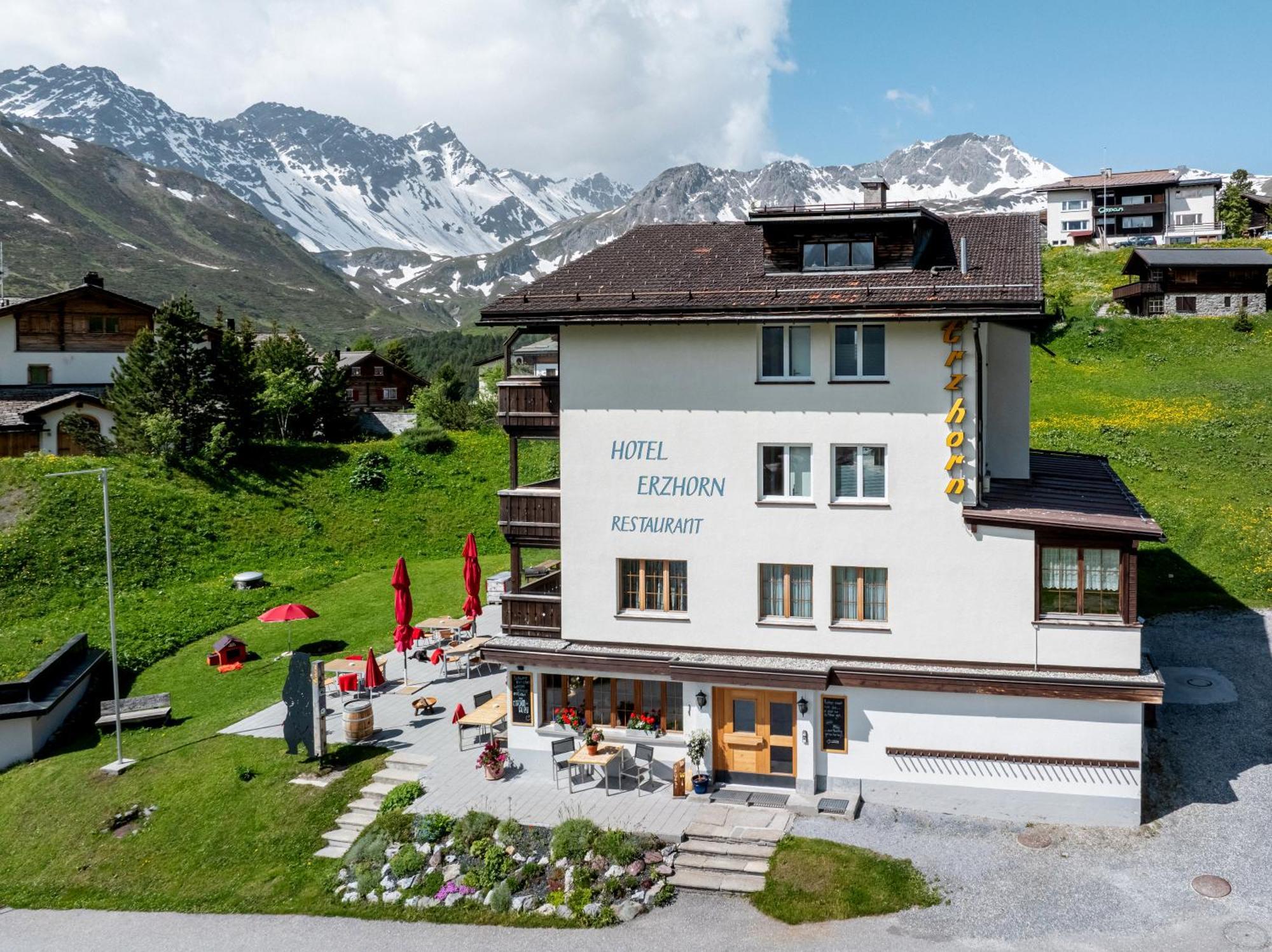 Erzhorn Hotel Arosa Buitenkant foto