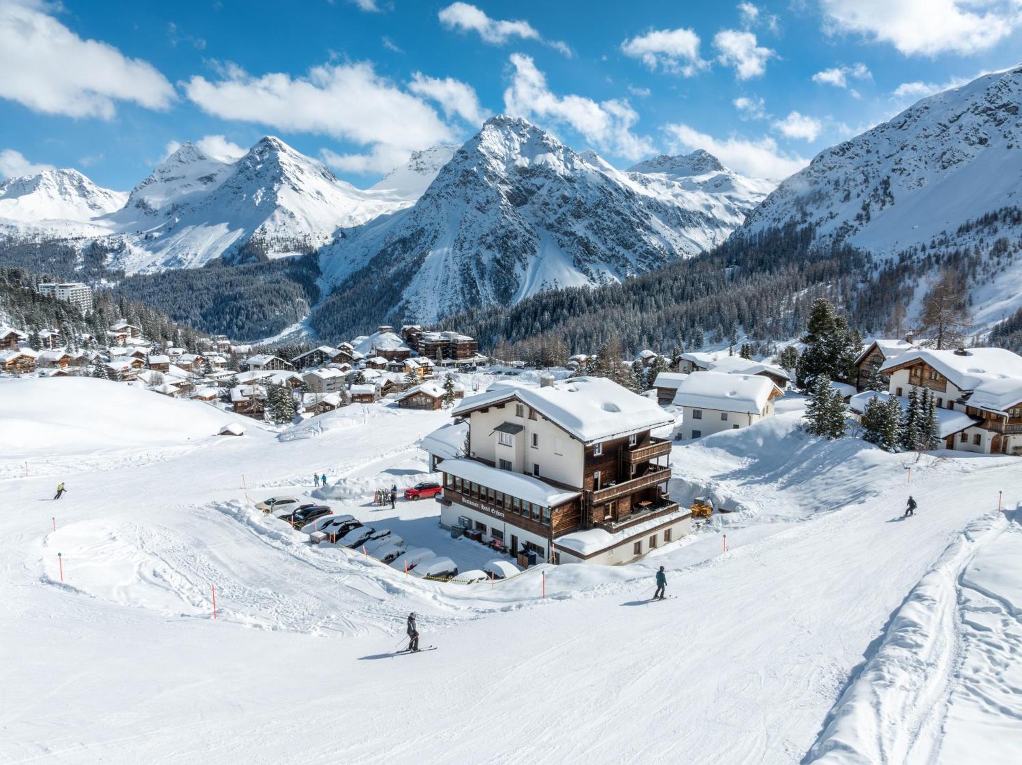 Erzhorn Hotel Arosa Buitenkant foto