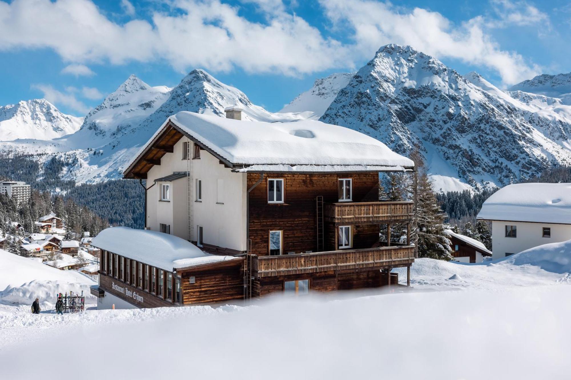 Erzhorn Hotel Arosa Buitenkant foto