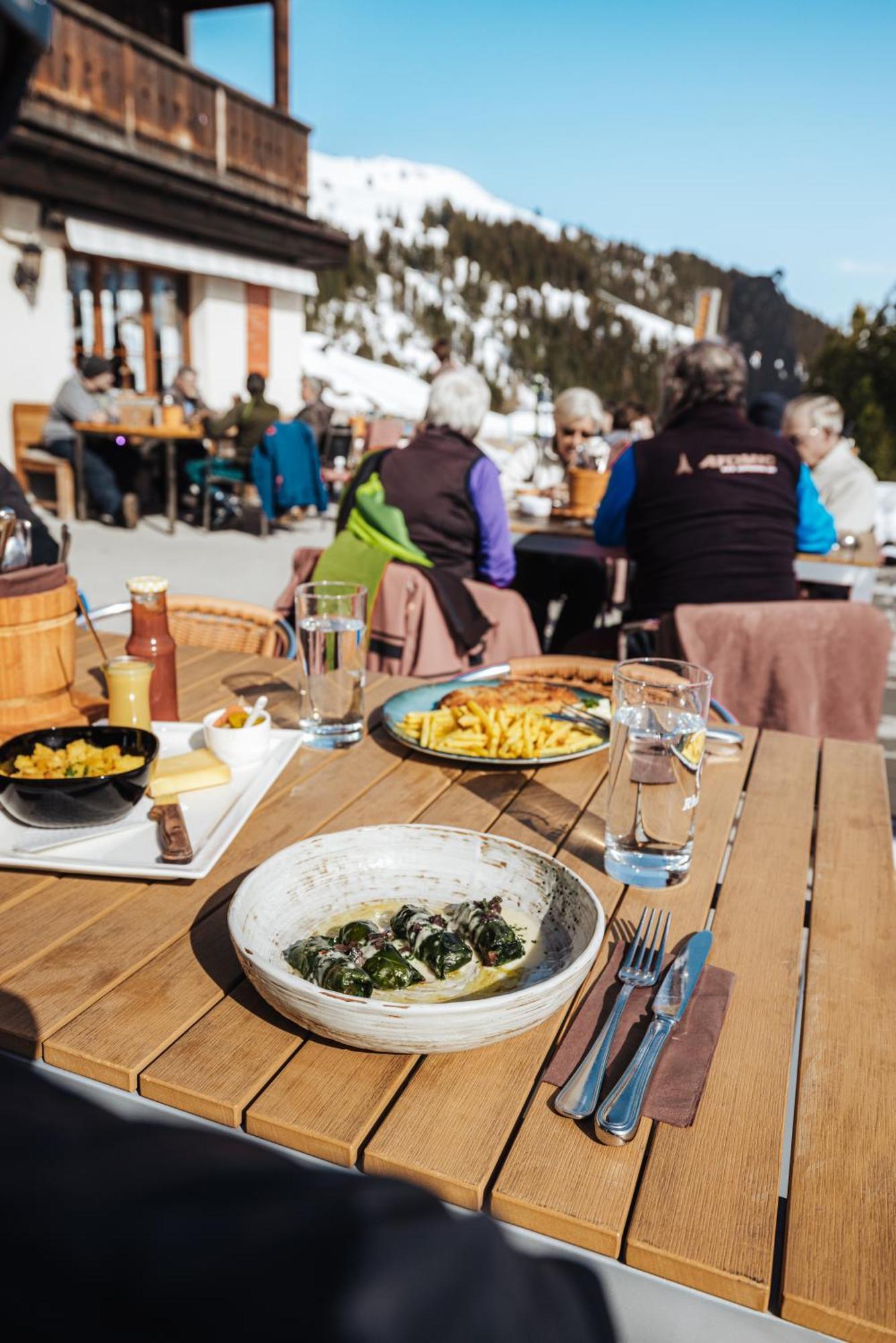 Erzhorn Hotel Arosa Buitenkant foto